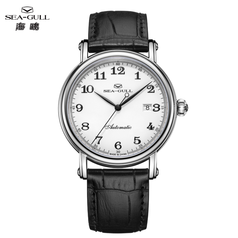 Guilloché Dial Watch - Seagull Heren Mechanisch Horloge Automatisch Zakelijk