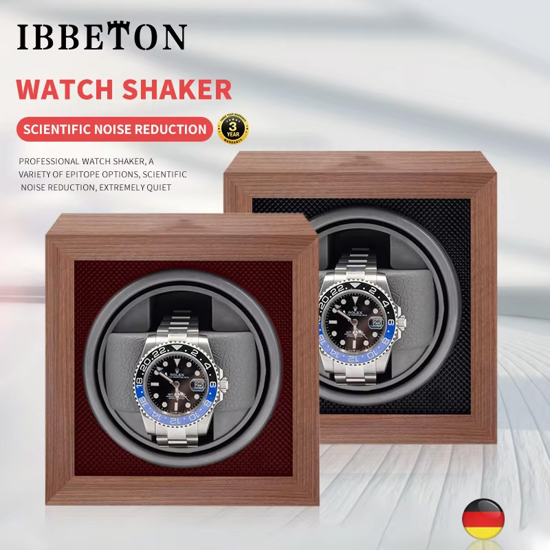 Luxury Watch Collection Box - IBBETON Luxe Merk Houten Watch Winder