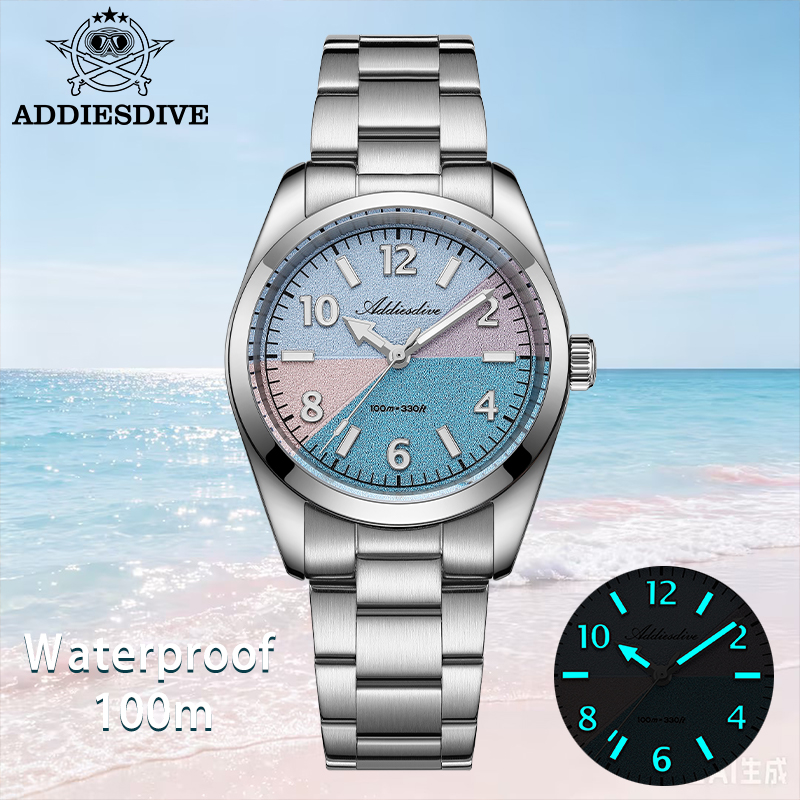 Luxury Watch Travel Case - ADDIESDIVE Saffierglas Horloge Vrouwen Nieuwe Luxe