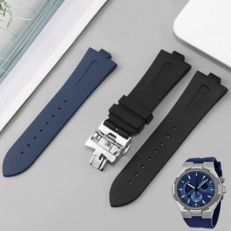 Luxury Watch Vacheron Constantin - Rubberen horlogeband voor Vacheron Constantin Overseas