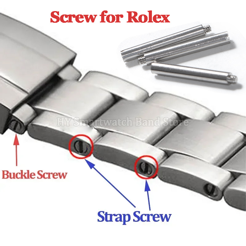 Luxury Watch Online - Roestvrijstalen bandenschroef voor Rolex voor Oyster