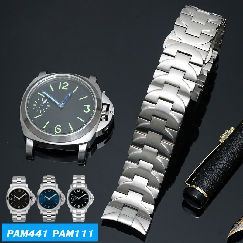 Luxury Watch Panerai - 22 mm 24 mm roestvrijstalen armband