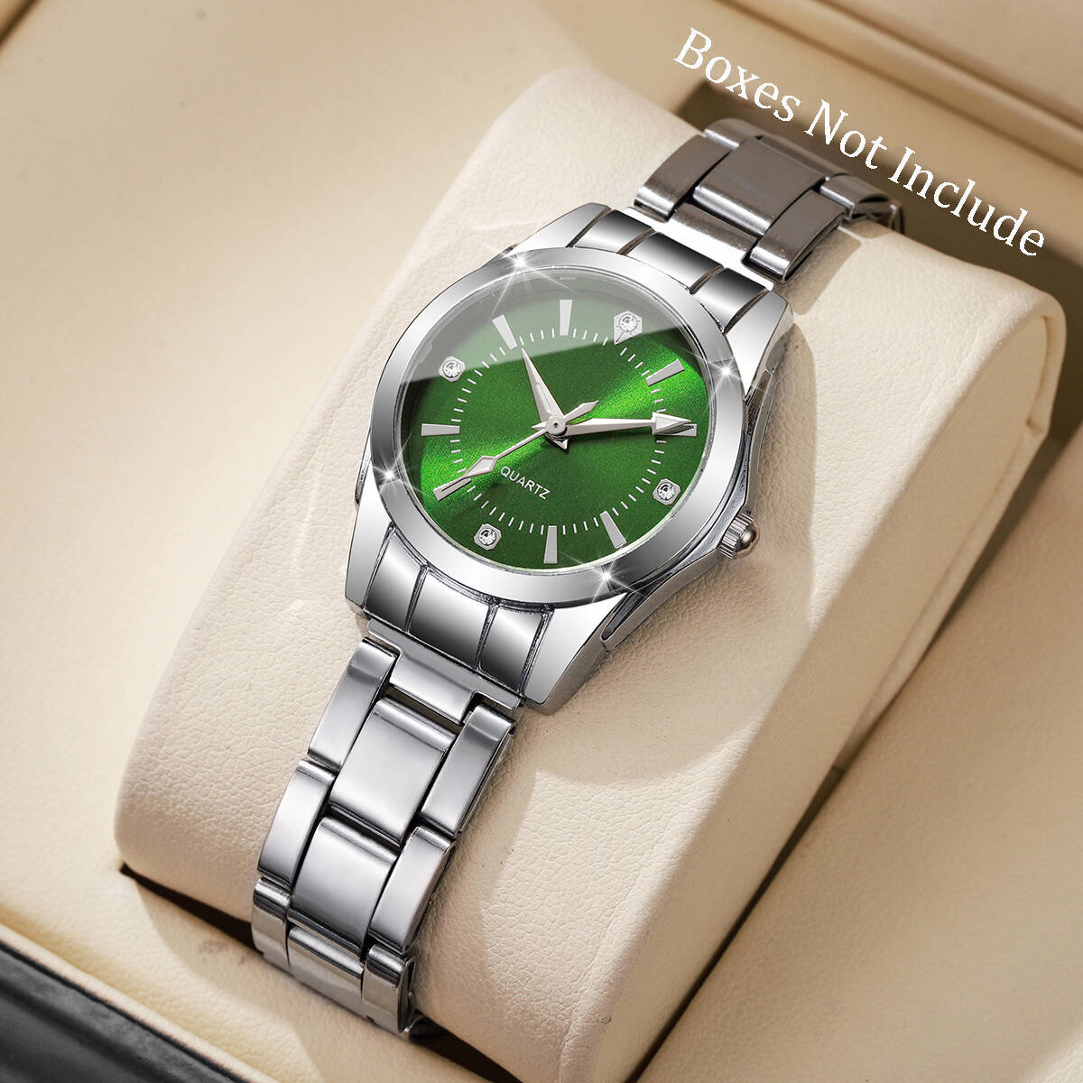 Luxury Watch Travel Case - Luxe Strass Vrouwen Horloges Casual Quartz