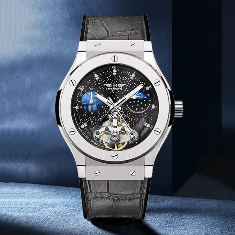 PINDU Design Luxe Merk Mechani - Moonphase Complication Watch recensie en prijs