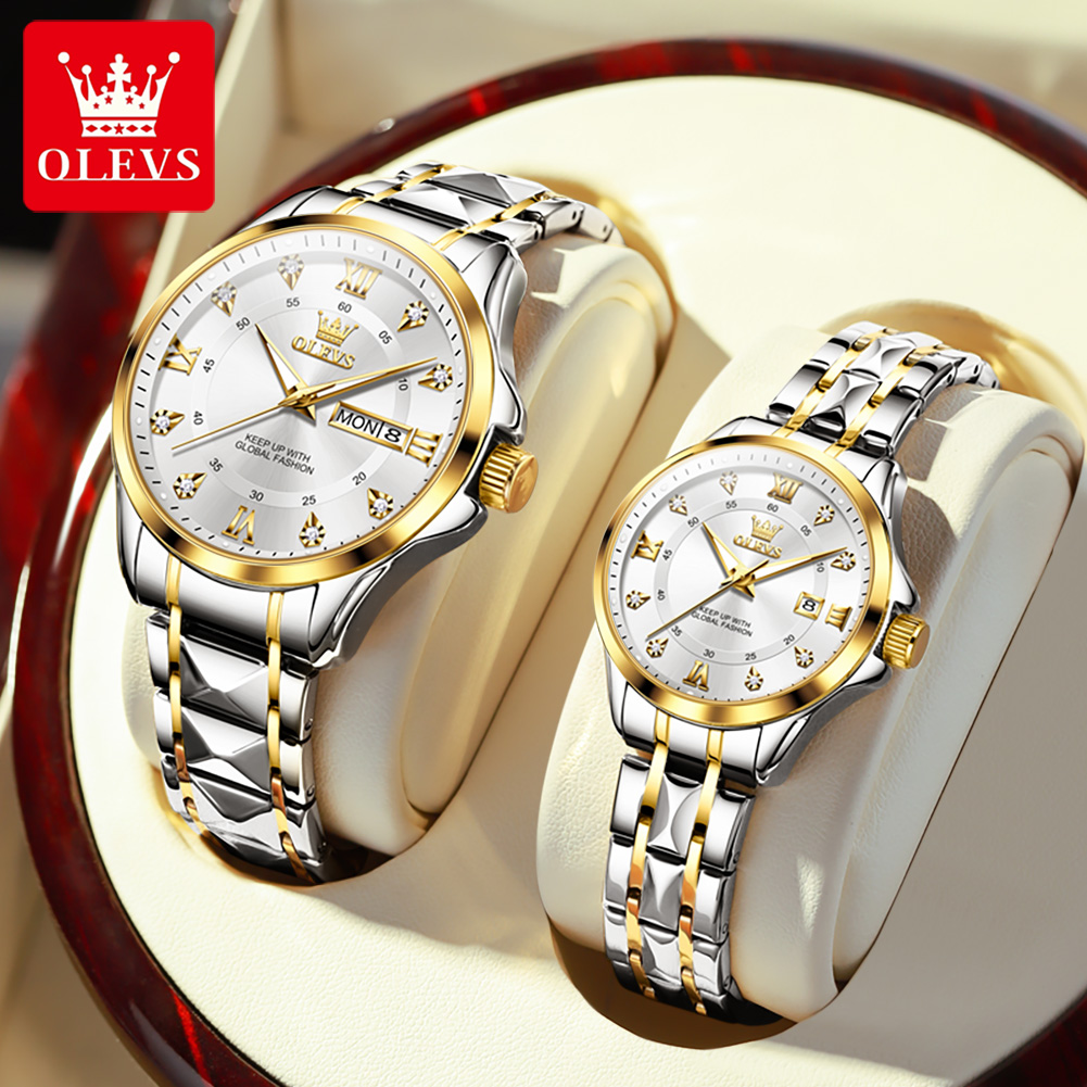 OLEVS 2906 paar horloge origin - Luxury Watch Market recensie en prijs