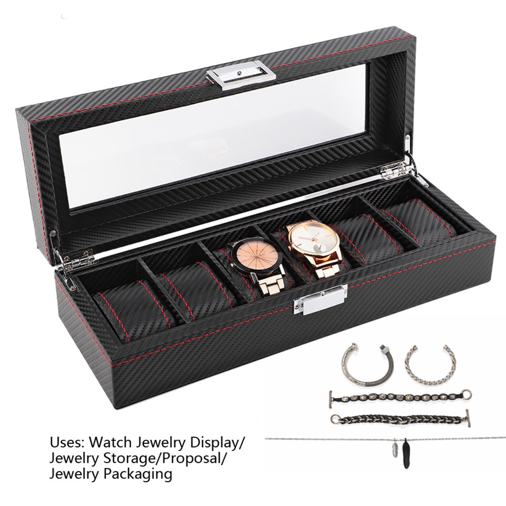 Stofdichte horlogedoos van koo - Luxury Watch Collection Box recensie en prijs