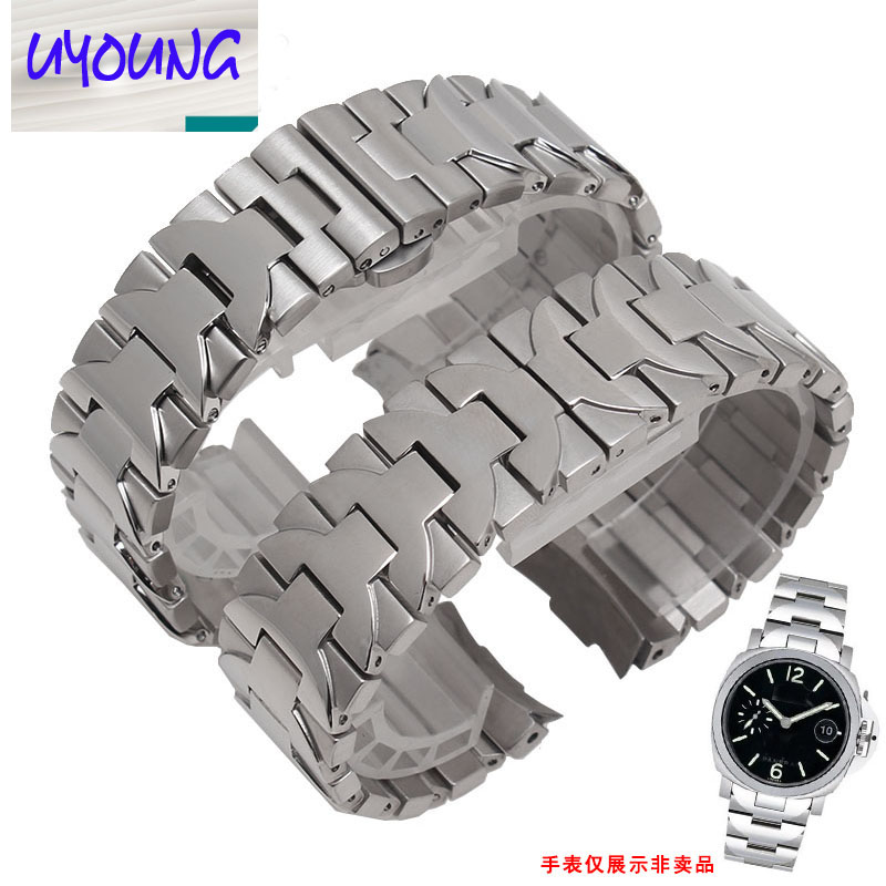 24mm Hoge kwaliteit Solid Rvs  - Luxury Watch Panerai recensie en prijs