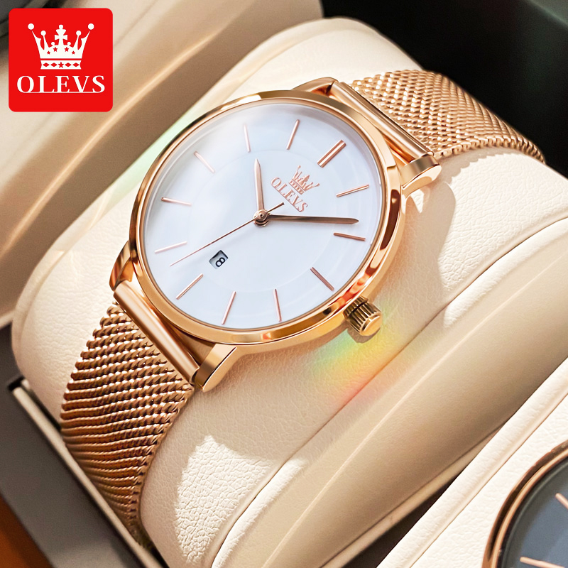 Olevs Horloges Voor Vrouwen Qu - Luxury Watch Travel Case recensie en prijs