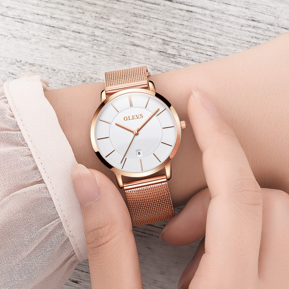 Olevs Horloges Voor Vrouwen Qu - Luxury Watch Travel Case recensie en prijs