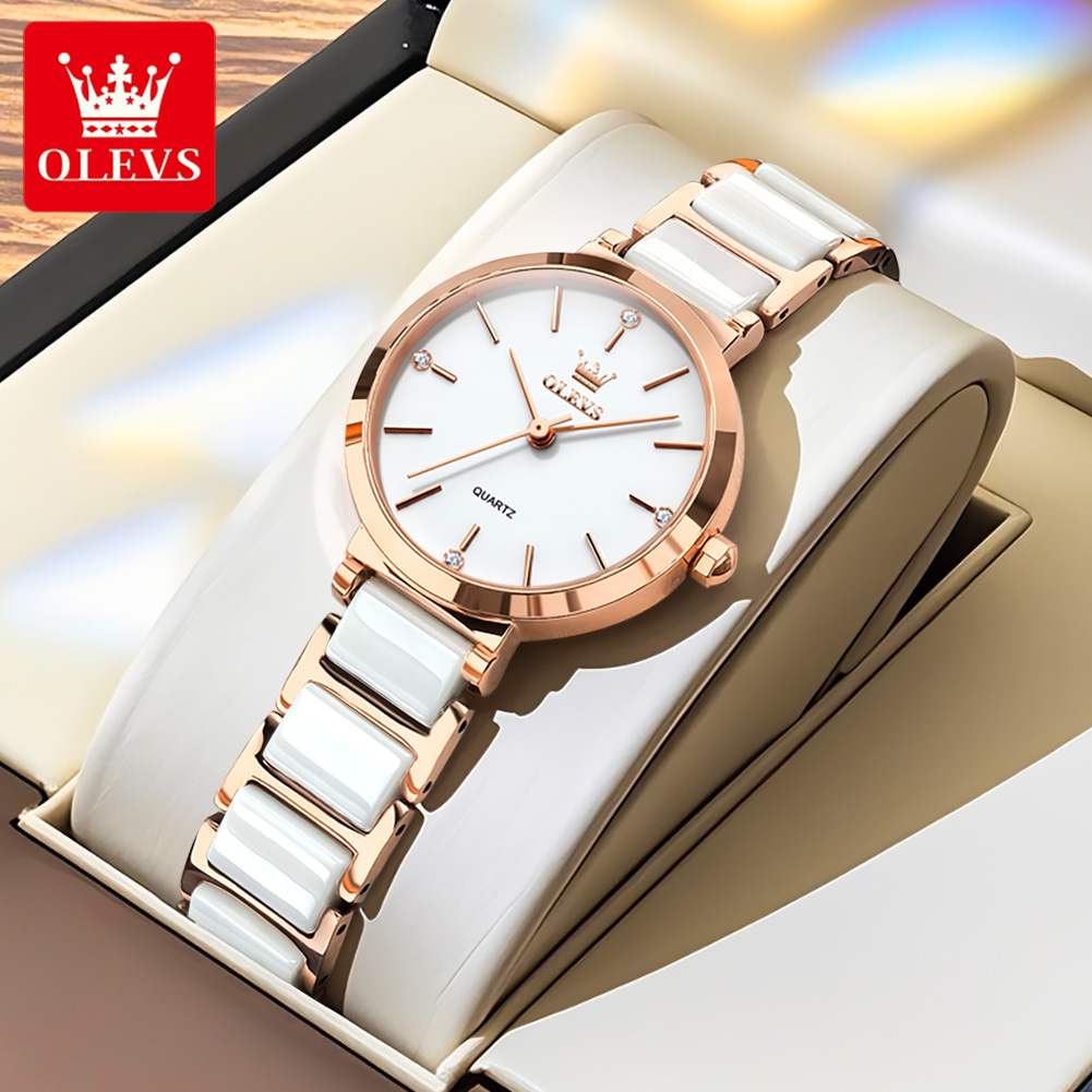OLEVS Dameshorloge 5877 Luxe E - Luxury Watch Travel Case recensie en prijs