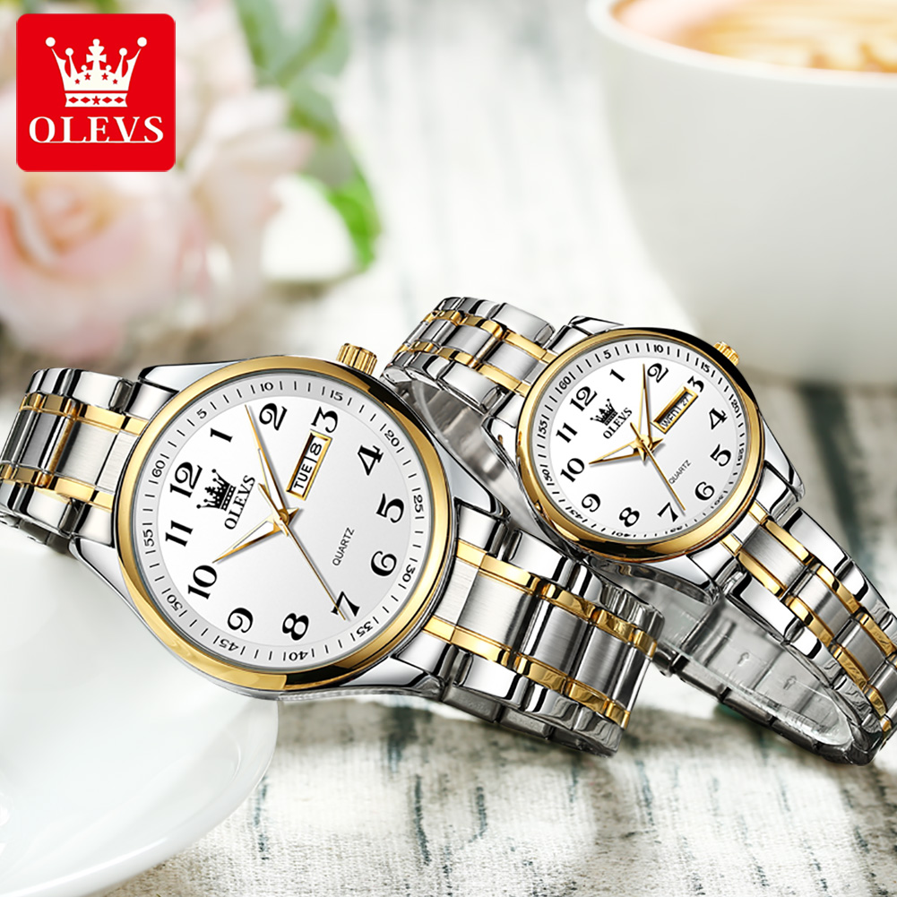 OLEVS Nieuwe Mode Paar Horloge - Luxury Watch Market recensie en prijs