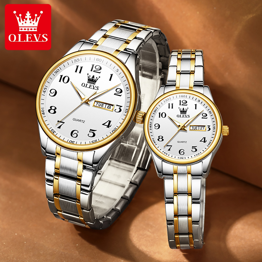 OLEVS Nieuwe Mode Paar Horloge - Luxury Watch Market recensie en prijs