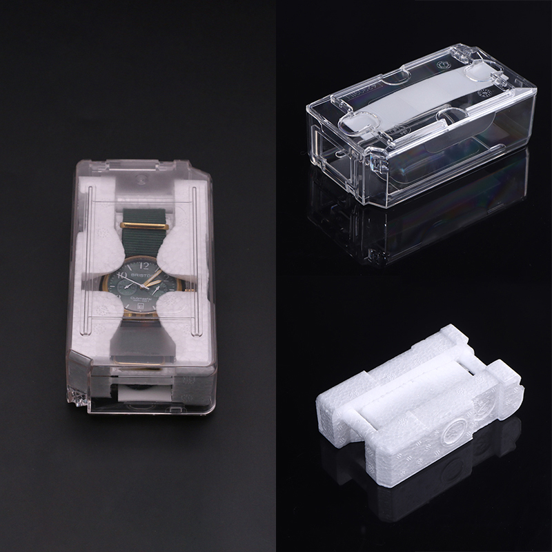 Vintage transparante enkelvoud - Luxury Watch Travel Case recensie en prijs