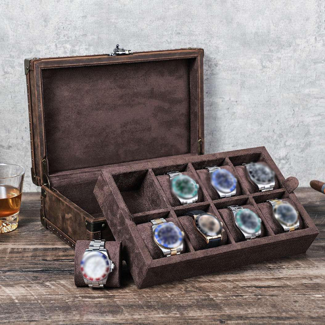CONTACT'S FAMILY 8 Lederen Op  - Luxury Watch Travel Case recensie en prijs