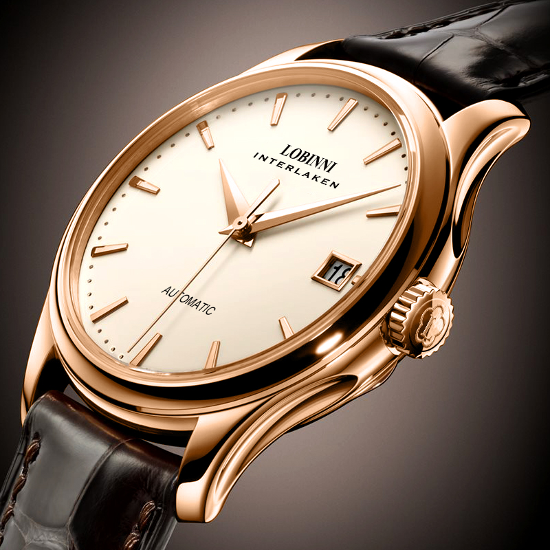 LOBINNI L12026 Heren Mechanisc - Guilloché Dial Watch recensie en prijs