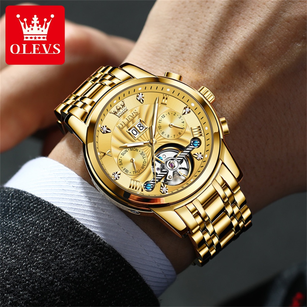 OLEVS 9910 Merk Originele Auth - Luxury Watch Collection Box recensie en prijs