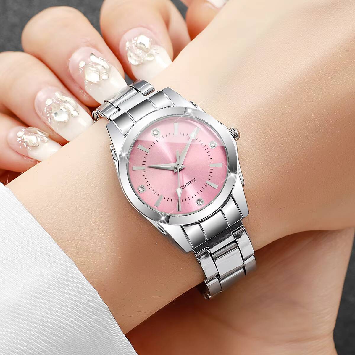 Luxe Strass Vrouwen Horloges C - Luxury Watch Travel Case recensie en prijs