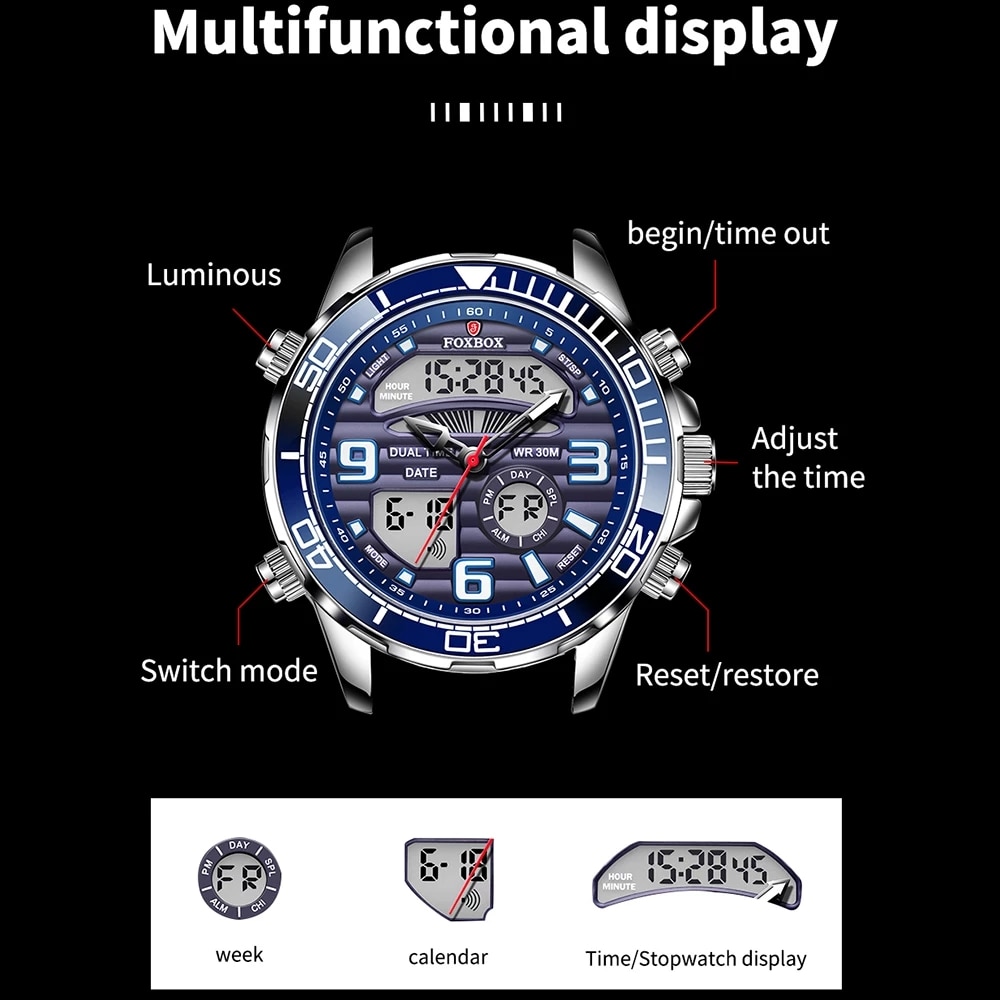 2024 Topmerk Luxe Digitale Her - Luxury Watch Collection Box recensie en prijs