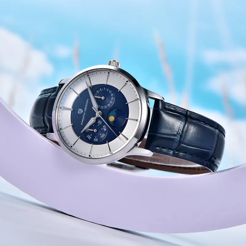 PAGANI DESIGN Nieuwe 40MM Mult - Moonphase Complication Watch recensie en prijs