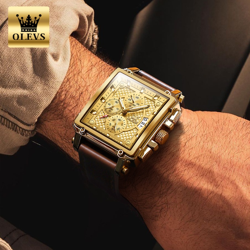 OLEVS merk herenhorloges water - Luxury Watch Market recensie en prijs