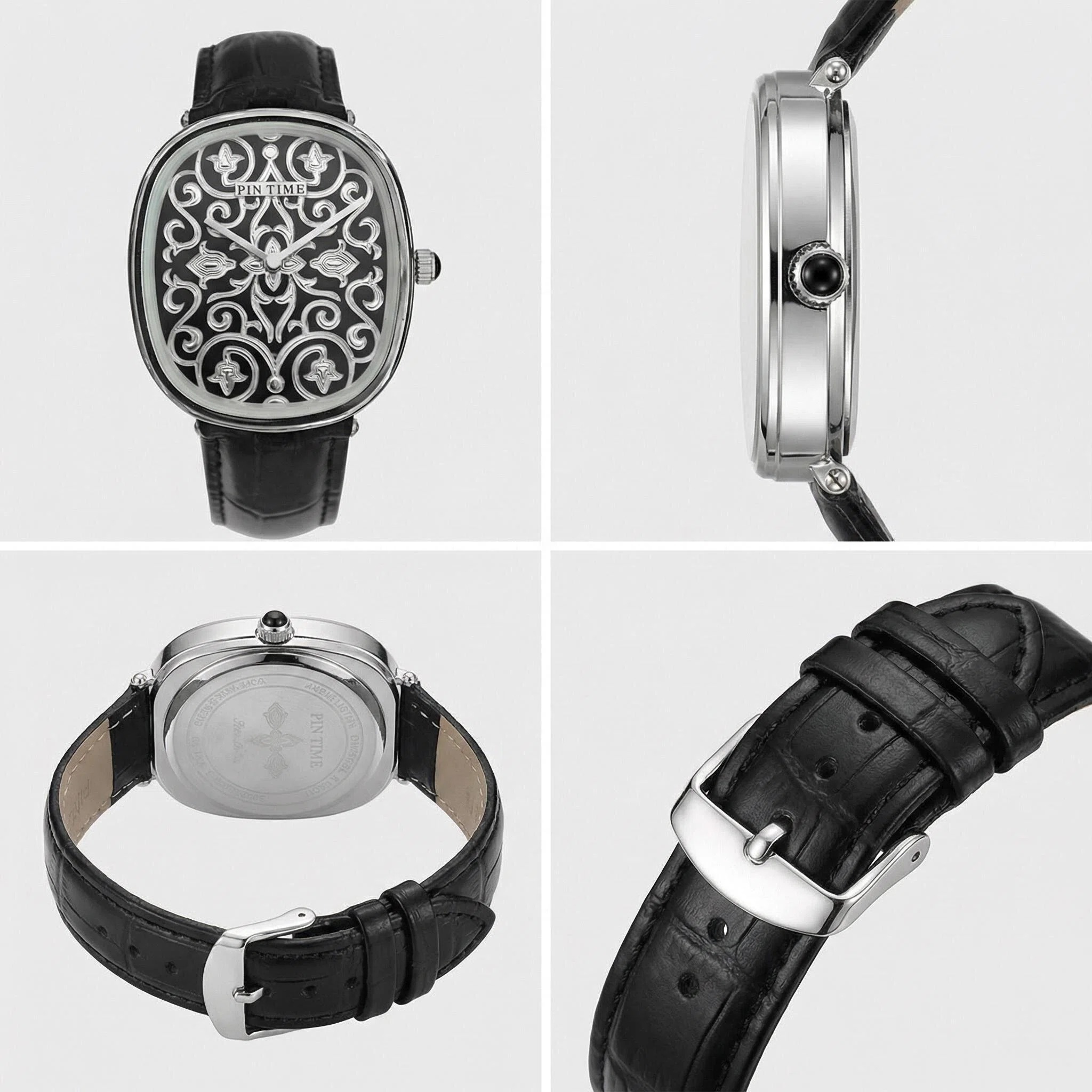 Quartz horloge met 3D-gegravee - Guilloché Dial Watch recensie en prijs