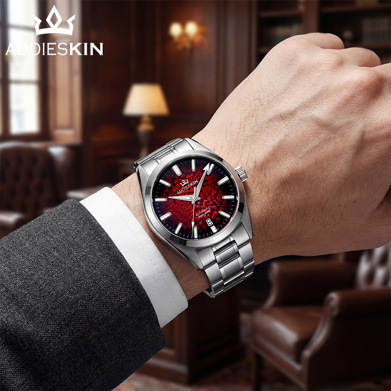 AddiesKin K003 Heren mechanisc - Exhibition Caseback recensie en prijs